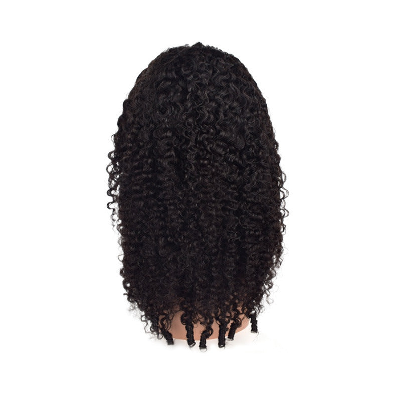 Burmese Curly Human Hair Lace Wig – Natural Luxury Volume