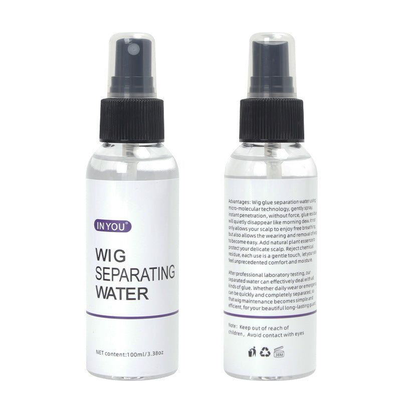 Wig Separating Water – Gentle & Natural Lace Glue Remover (100ml)