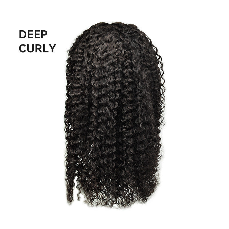 Burmese Curly Human Hair Lace Wig – Natural Luxury Volume