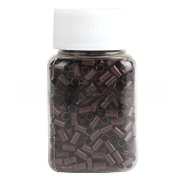 Copper Silicone Micro Rings for Hair Extensions – 1000 pcs Professional Salon Tool Kit (UK)