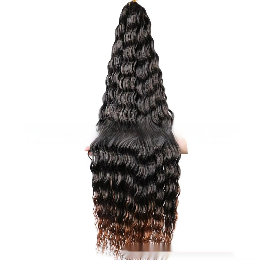 Deep Wave Crochet Hair Extensions – Long Latin Curly Style (24–30 inch, Multiple Colours)