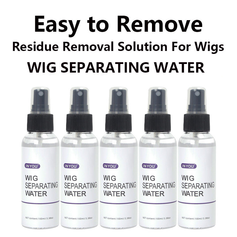 Wig Separating Water – Gentle & Natural Lace Glue Remover (100ml)