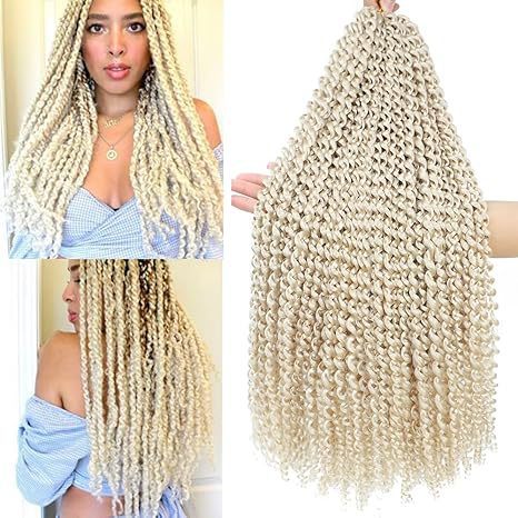 Water Ripple Crochet Wig – Double Strand Braided Style