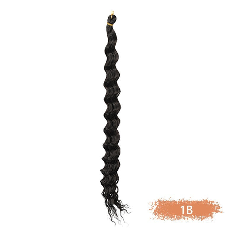 Curly Twist Braid Dreadlocks Ponytail Wig – Heat-Resistant Synthetic Fibre, Long Protective Style