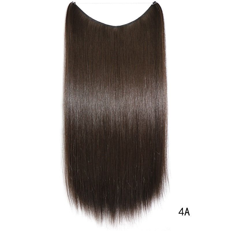 22" Invisible Wire Hair Extension – Silky Straight Secret Fish Line
