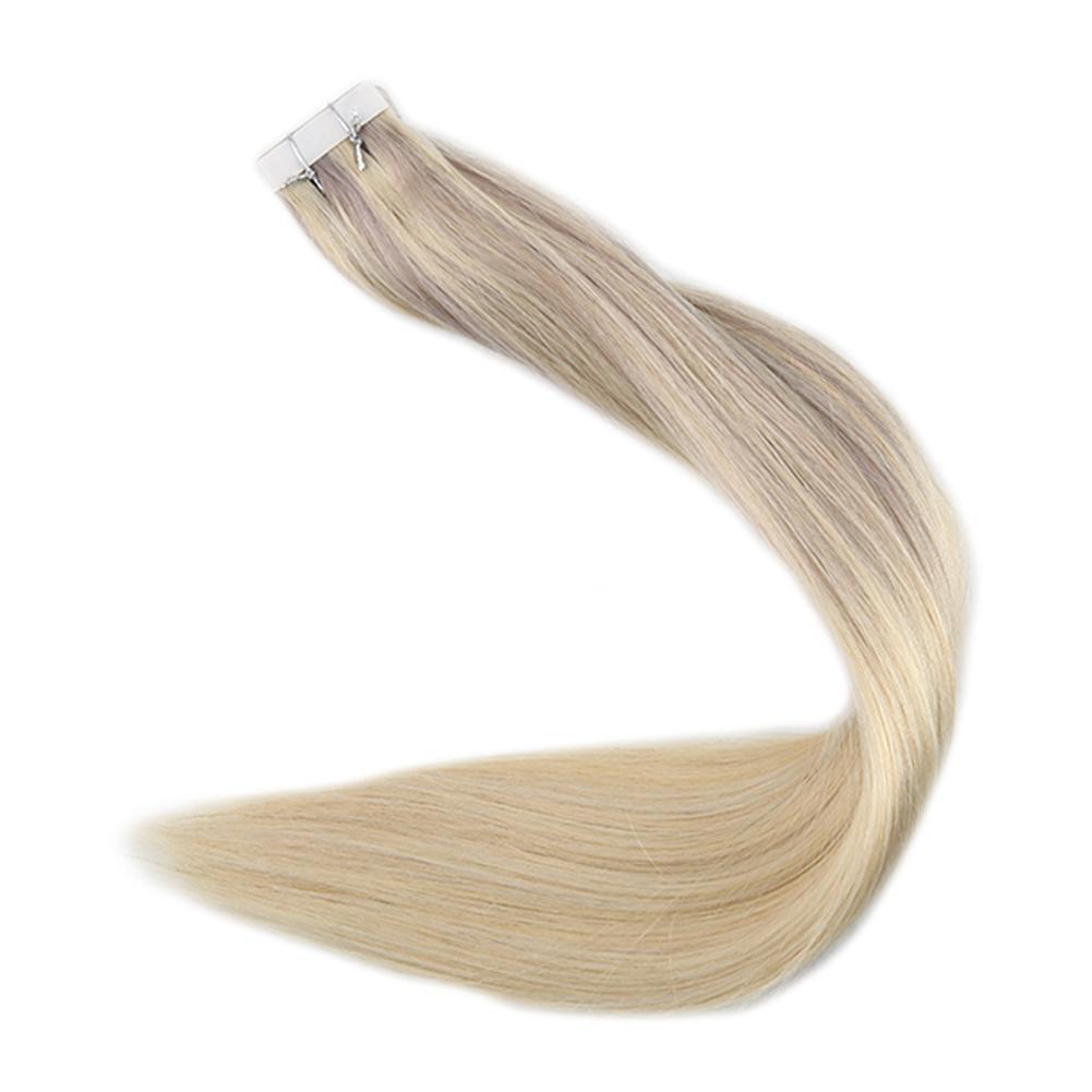 Real Human Hair Clip-In Extensions – Natural Straight, Multiple Lengths (16–22”)
