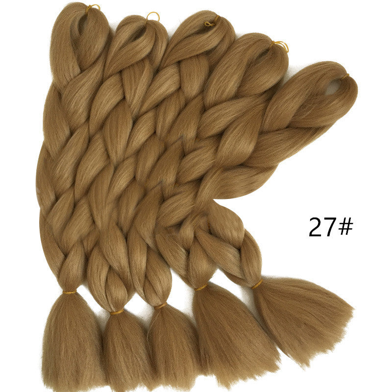 Sazvian™ Natural Kanekalon Braiding Hair – Premium Jumbo Braid Extensions (24” / Multiple Colours)