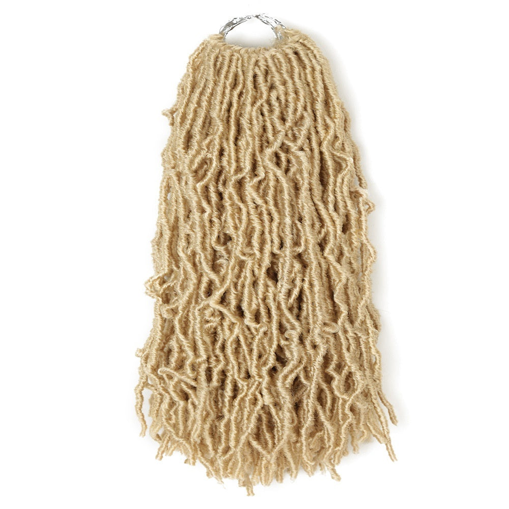 Soft Locs Crochet Hair – Natural Faux Locs for Protective Styling (14-inch)