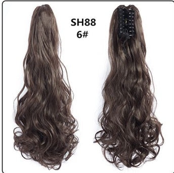 Fluffy Natural Claw Clip Ponytail Extension – Lifelike Volume & Easy Styling