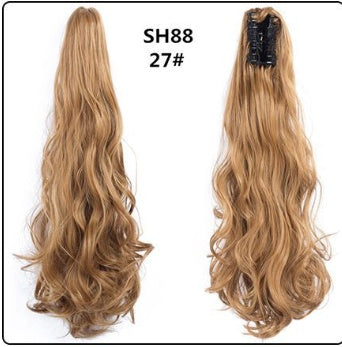 Fluffy Natural Claw Clip Ponytail Extension – Lifelike Volume & Easy Styling