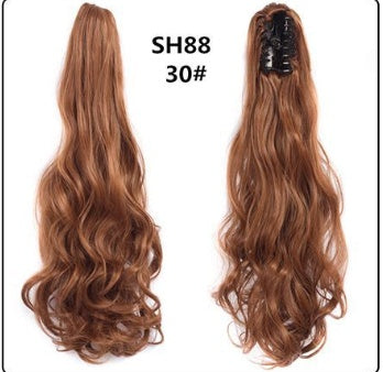 Fluffy Natural Claw Clip Ponytail Extension – Lifelike Volume & Easy Styling