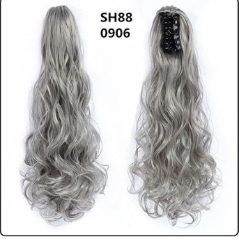 Fluffy Natural Claw Clip Ponytail Extension – Lifelike Volume & Easy Styling