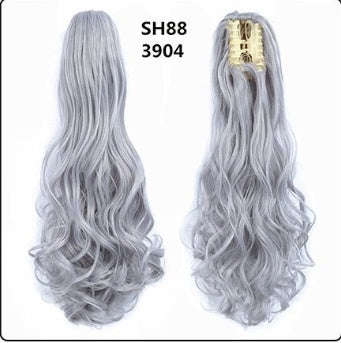 Fluffy Natural Claw Clip Ponytail Extension – Lifelike Volume & Easy Styling