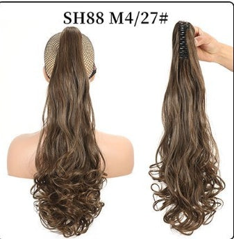 Fluffy Natural Claw Clip Ponytail Extension – Lifelike Volume & Easy Styling