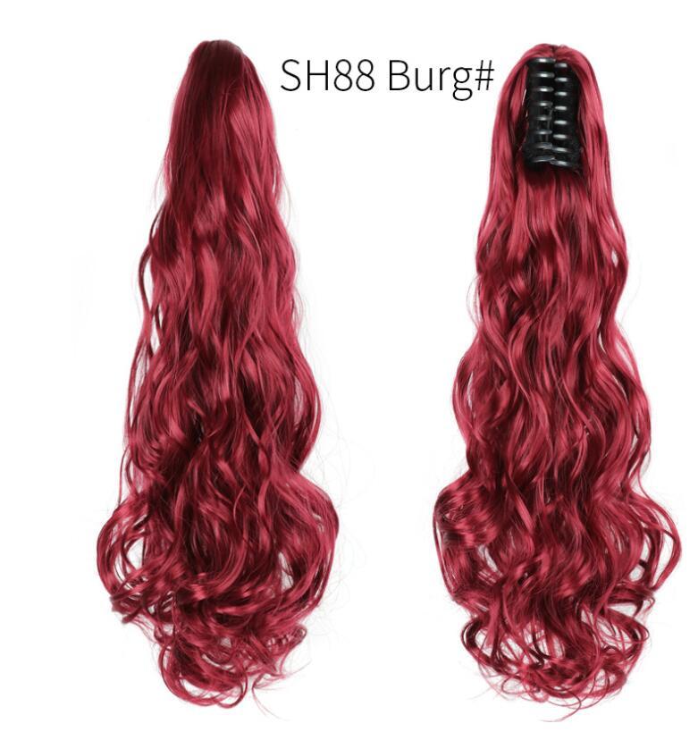 Fluffy Natural Claw Clip Ponytail Extension – Lifelike Volume & Easy Styling