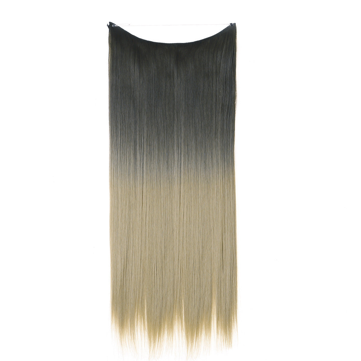 Long Straight Synthetic Clip-In Hair Extensions – Natural Shine, Heat-Resistant & Easy Fit