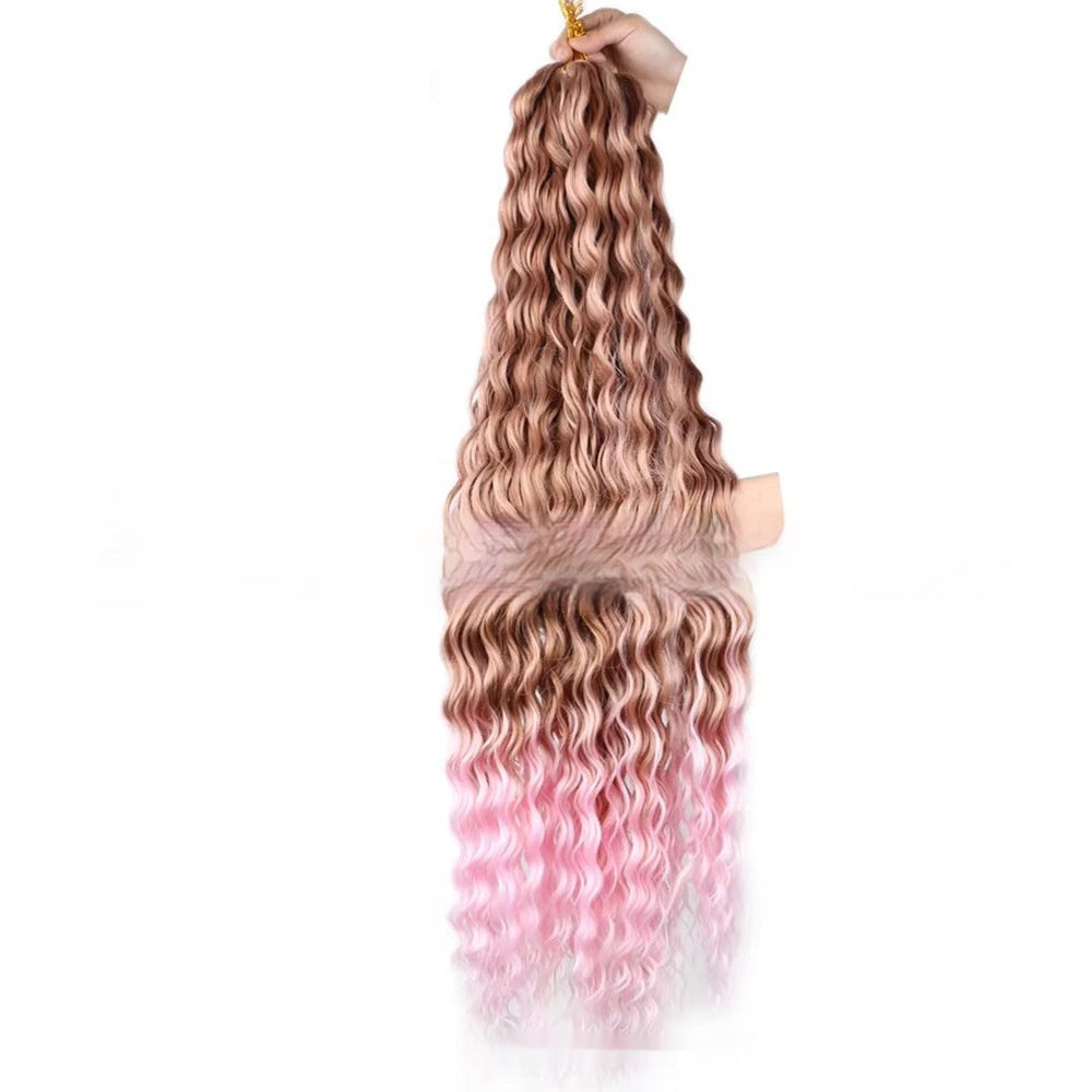 Deep Wave Crochet Hair Extensions – Long Latin Curly Style (24–30 inch, Multiple Colours)