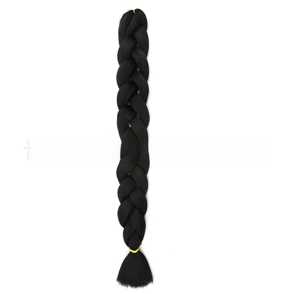 African Jumbo Big Braid – Heat Resistant Synthetic Braiding Hair (24")