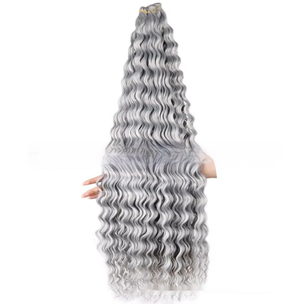 Deep Wave Crochet Hair Extensions – Long Latin Curly Style (24–30 inch, Multiple Colours)
