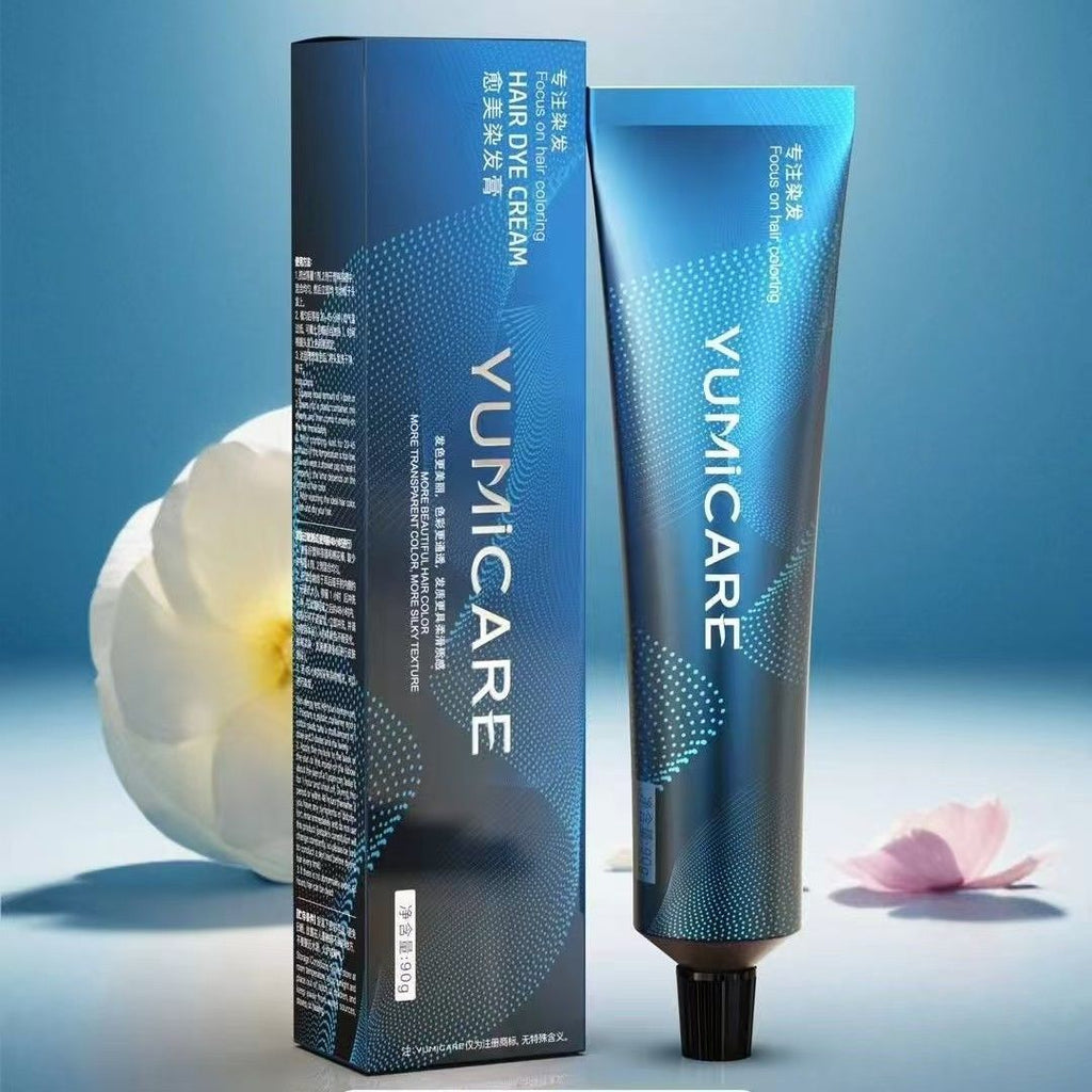 VumiCare™ Blue Hair Colour Cream – No Bleach Formula for Vibrant Shine (100 ml)