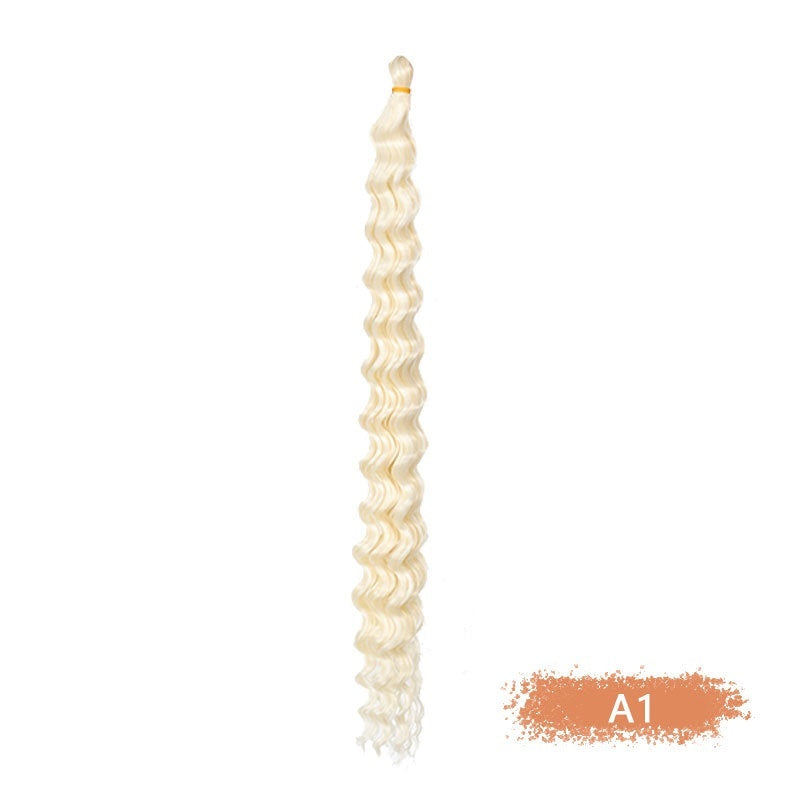 Curly Twist Braid Dreadlocks Ponytail Wig – Heat-Resistant Synthetic Fibre, Long Protective Style