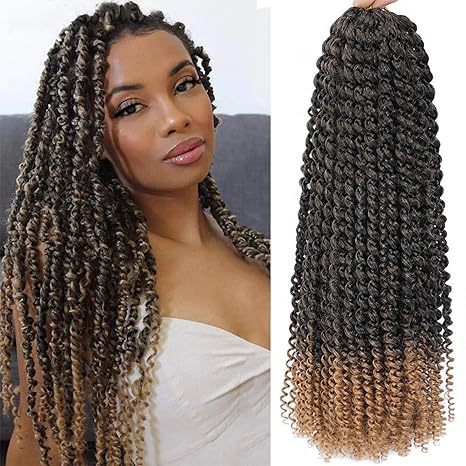 Water Ripple Crochet Wig – Double Strand Braided Style