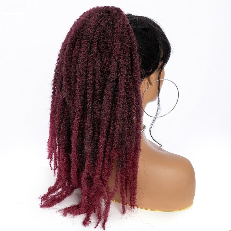 Women’s African Ponytail Wig – Natural Dreadlocks Style