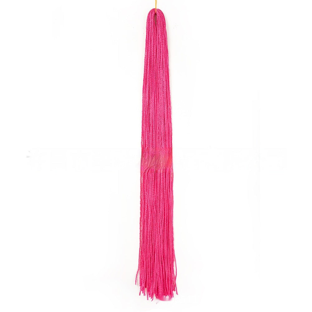 Braided Multi-Color Crochet Hair Extensions – 24/30 Inches (Premium Fiber)