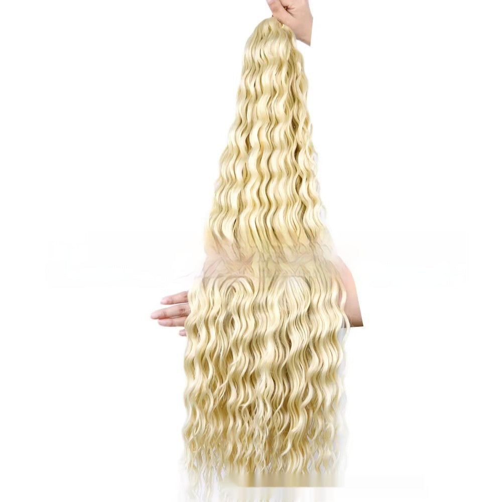 Deep Wave Crochet Hair Extensions – Long Latin Curly Style (24–30 inch, Multiple Colours)