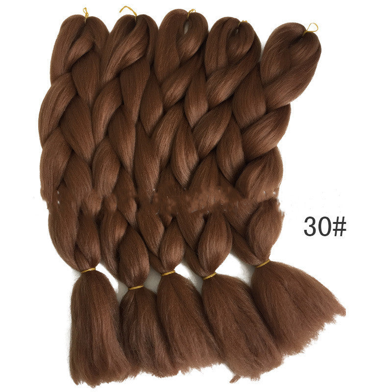 Sazvian™ Natural Kanekalon Braiding Hair – Premium Jumbo Braid Extensions (24” / Multiple Colours)