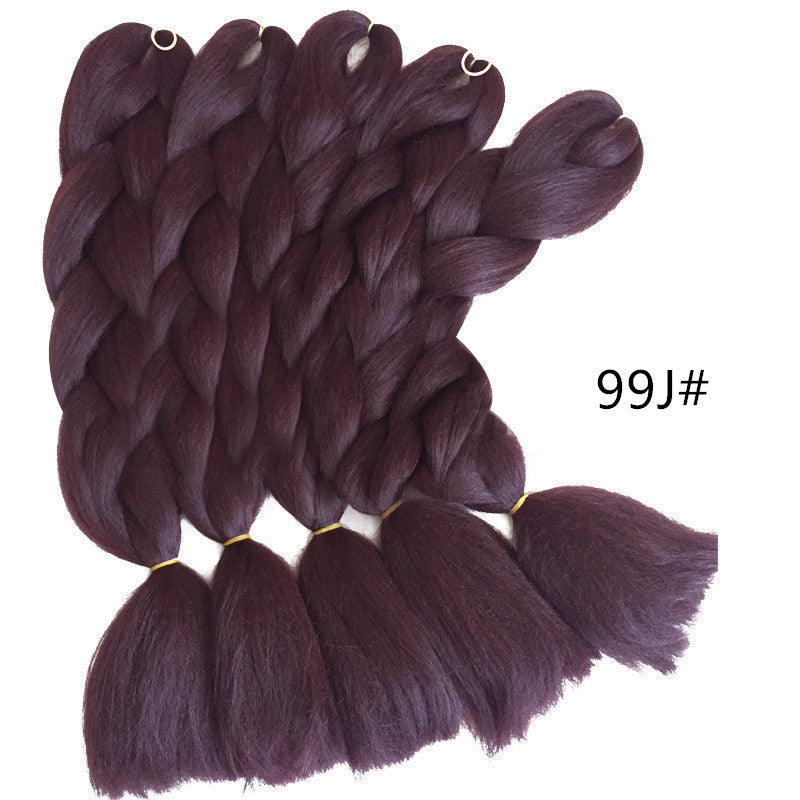 Sazvian™ Natural Kanekalon Braiding Hair – Premium Jumbo Braid Extensions (24” / Multiple Colours)
