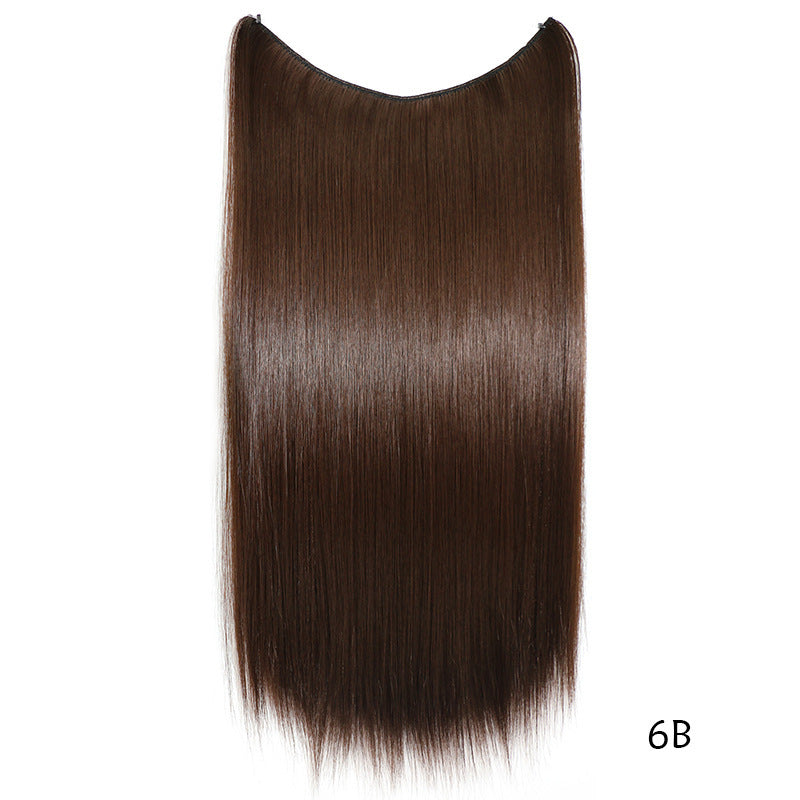 22" Invisible Wire Hair Extension – Silky Straight Secret Fish Line