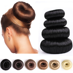 Donut Hair Bun – Fashion Updo Accessory for Perfect Buns (Various Colours)