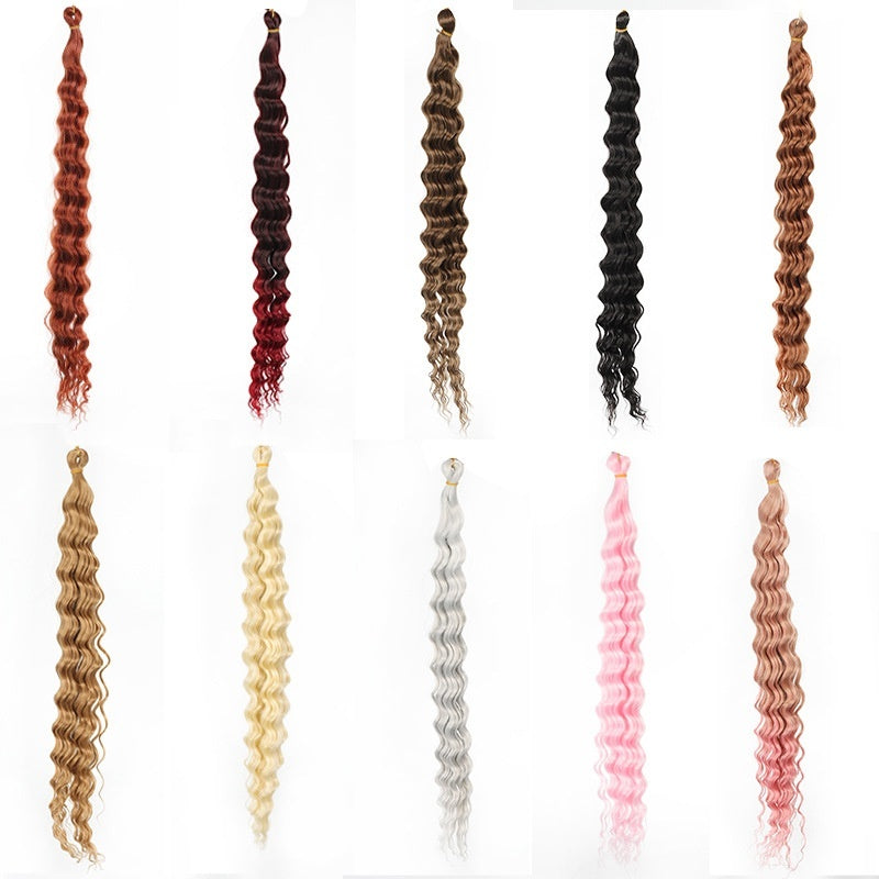 Curly Twist Braid Dreadlocks Ponytail Wig – Heat-Resistant Synthetic Fibre, Long Protective Style