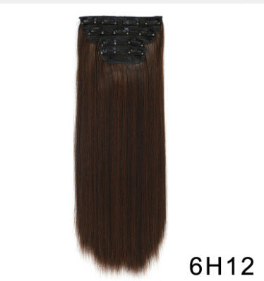 4-Piece Clip-In Curly Hair Extensions Set – Natural Volume & Wave