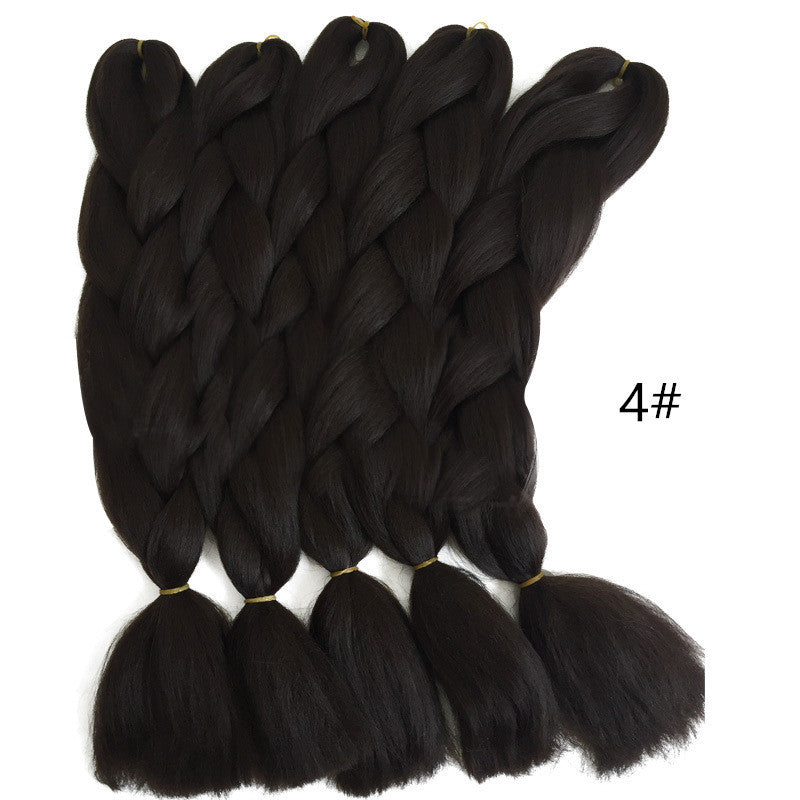 Sazvian™ Natural Kanekalon Braiding Hair – Premium Jumbo Braid Extensions (24” / Multiple Colours)