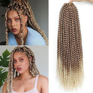 Water Ripple Crochet Wig – Double Strand Braided Style