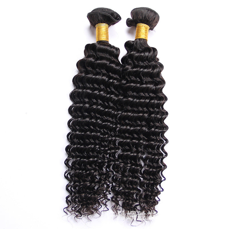 Brazilian Curly Human Hair Wig – Deep Wave Natural Look (8–32 inch)