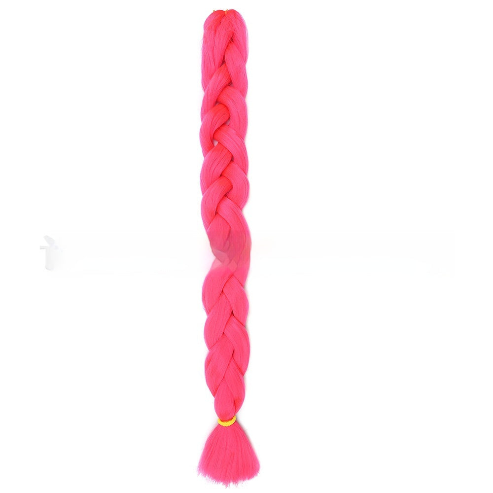 African Jumbo Big Braid – Heat Resistant Synthetic Braiding Hair (24")