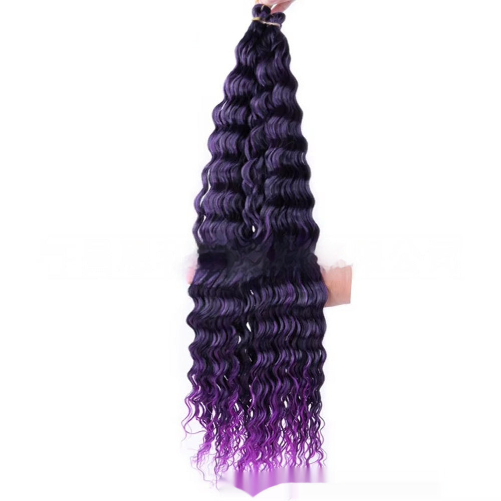 Deep Wave Crochet Hair Extensions – Long Latin Curly Style (24–30 inch, Multiple Colours)