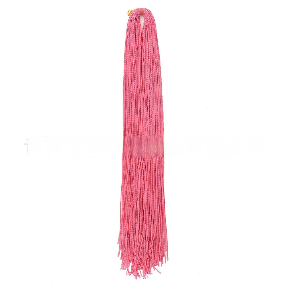 Braided Multi-Color Crochet Hair Extensions – 24/30 Inches (Premium Fiber)