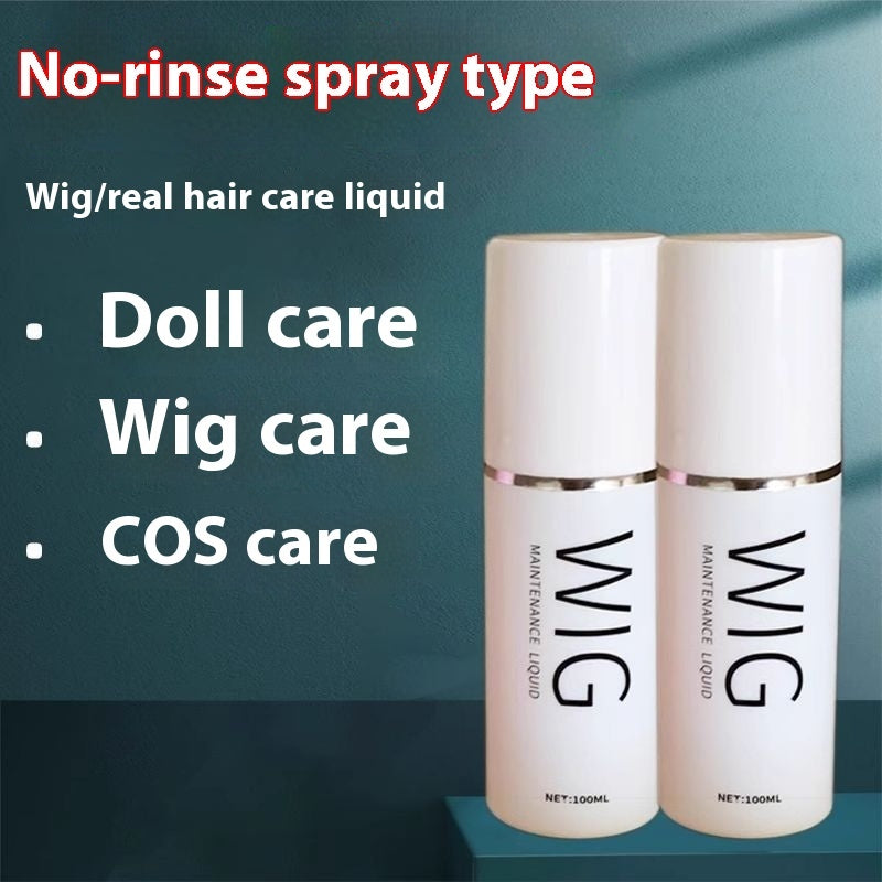 Wig Care Spray – Leave-In Essential Oil Mist for Synthetic & Human Hair (100 ml)