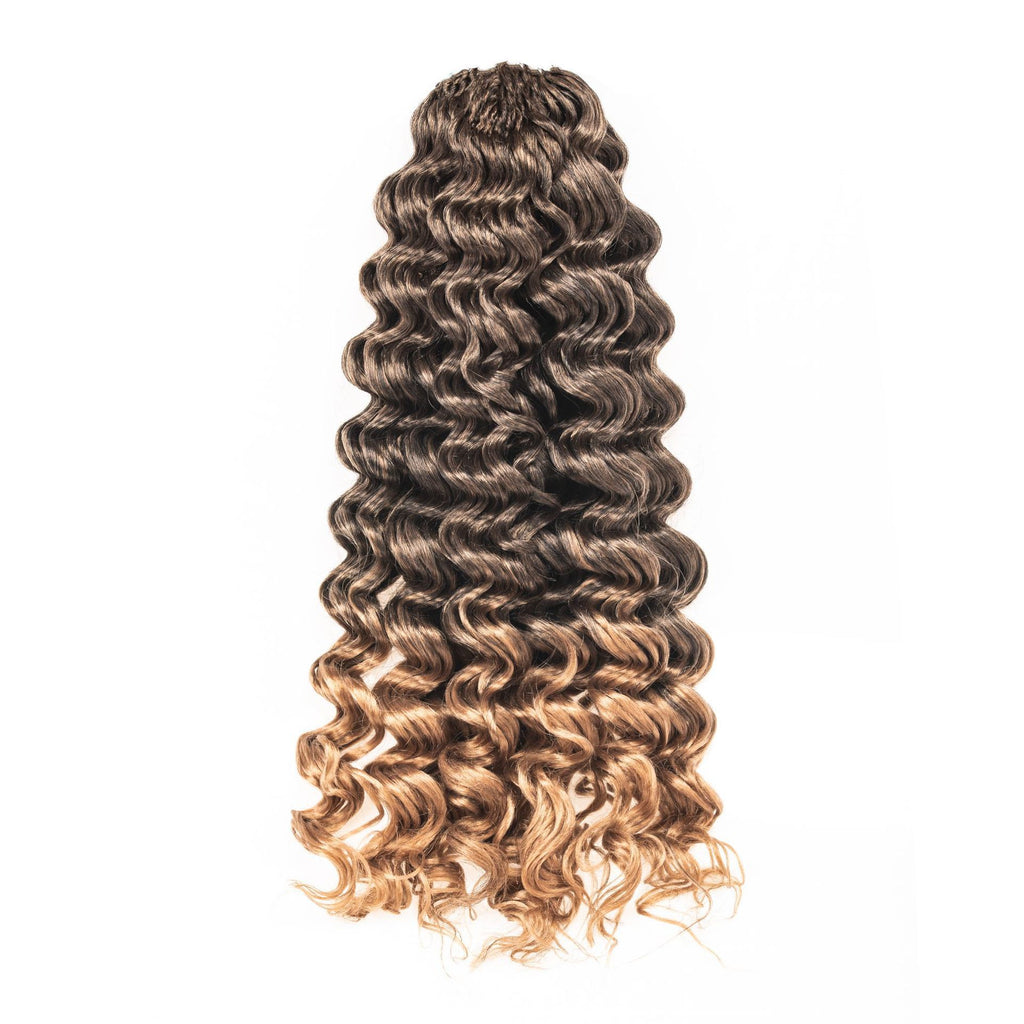 African Curly Hair Dirty Braid Big Wave Ocean Curved Fashion Wig