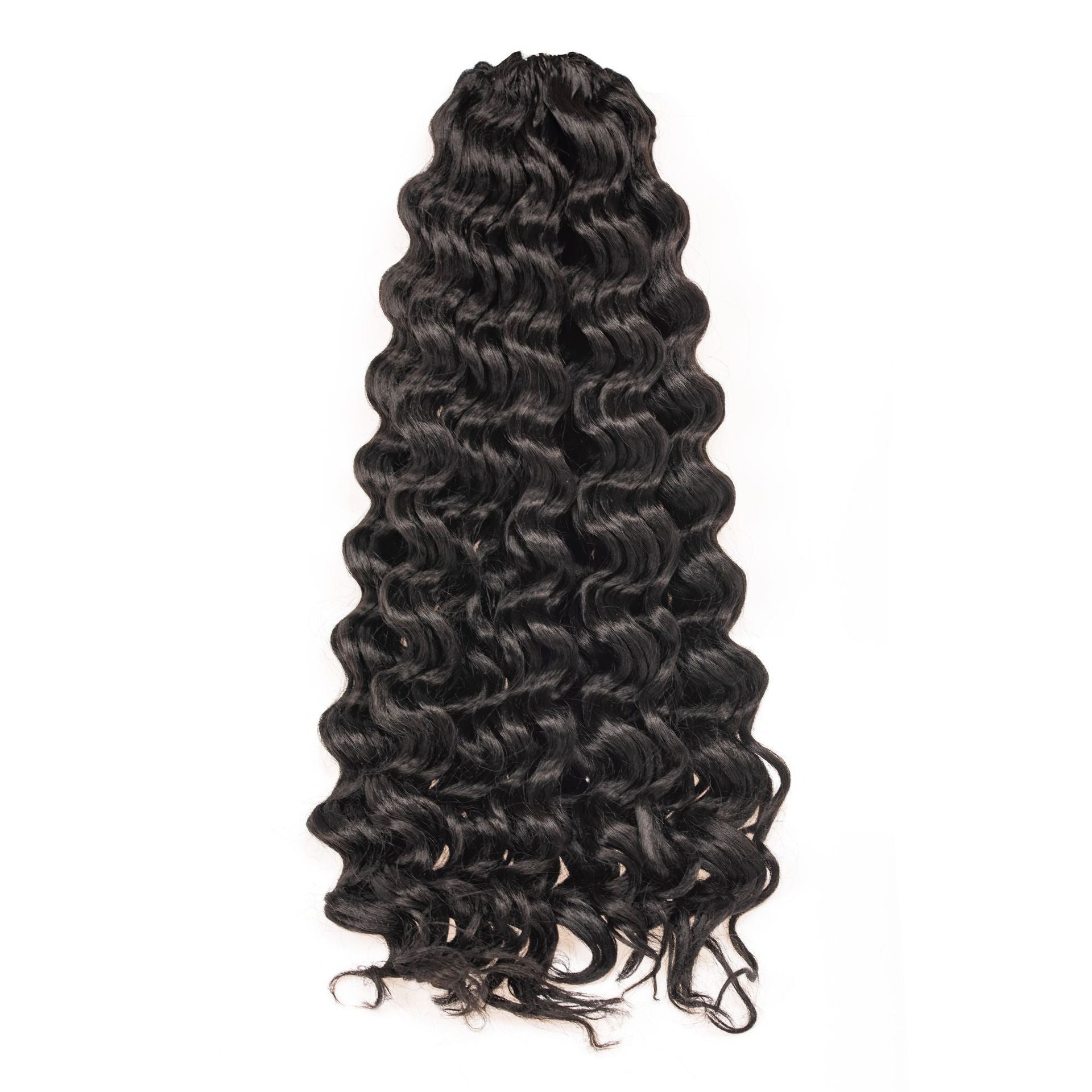 African Curly Hair Dirty Braid Big Wave Ocean Curved Fashion Wig