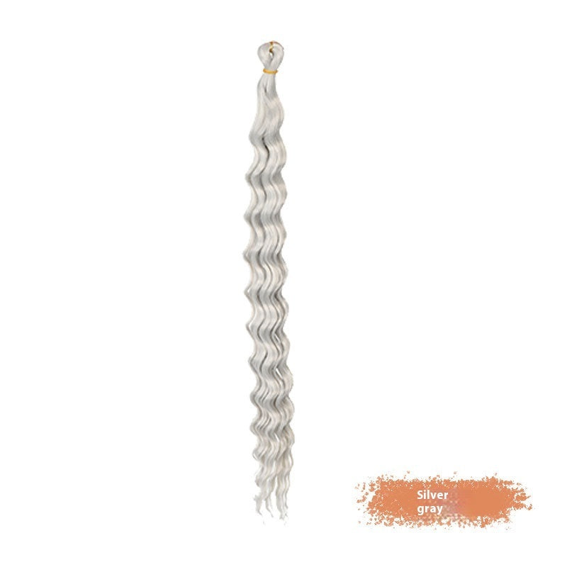 Curly Twist Braid Dreadlocks Ponytail Wig – Heat-Resistant Synthetic Fibre, Long Protective Style