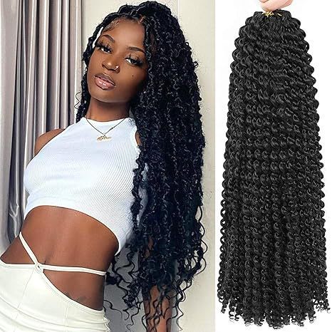 Water Ripple Crochet Wig – Double Strand Braided Style