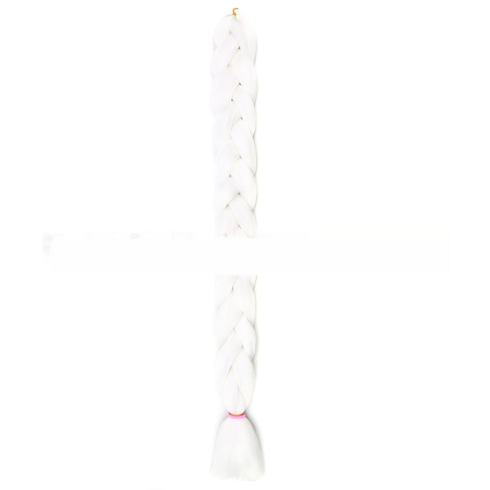 African Jumbo Big Braid – Heat Resistant Synthetic Braiding Hair (24")