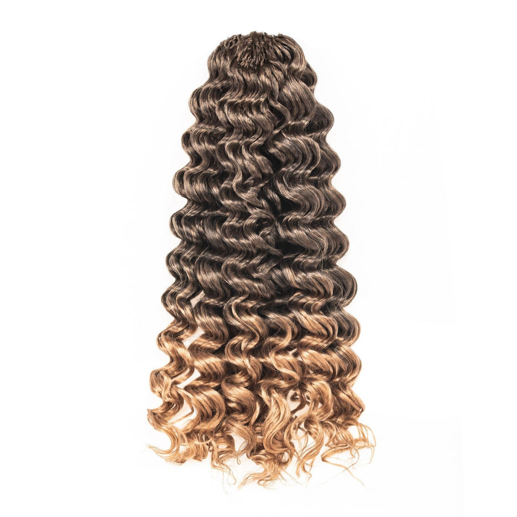 African Curly Hair Dirty Braid Big Wave Ocean Curved Fashion Wig