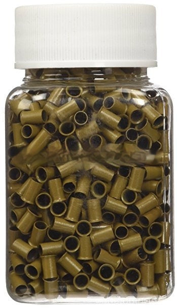 Copper Silicone Micro Rings for Hair Extensions – 1000 pcs Professional Salon Tool Kit (UK)