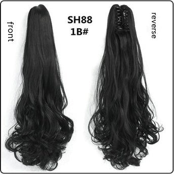 Fluffy Natural Claw Clip Ponytail Extension – Lifelike Volume & Easy Styling